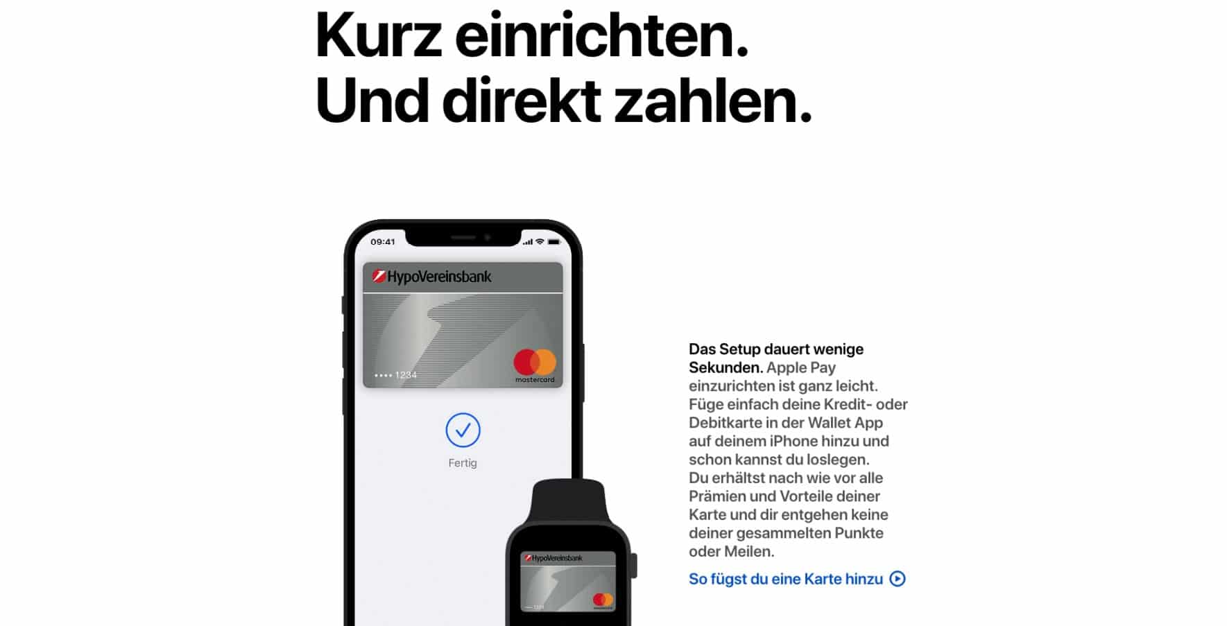 Apple Pay Konto eröffnen
