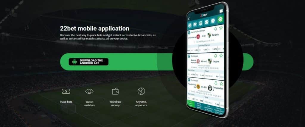 22Bet Sportwetten App