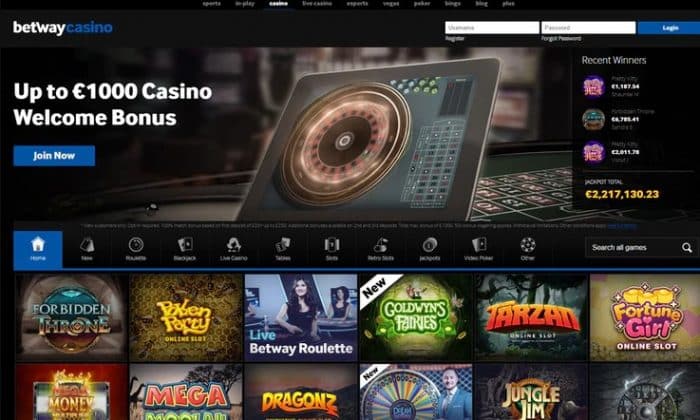 Betway Online-Casino 